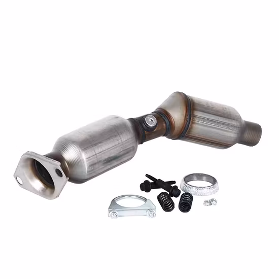 Miniconversor catalítico de ajuste direto metálico de três vias para carro profissional para Toyota Prius